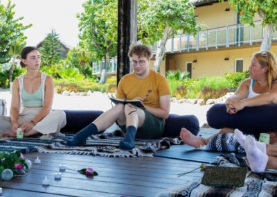 sound healing retreat Aruba